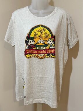NEW DISNEY EPCOT WORLD SHOWCASE GERMANY TANZEN MACHT SPAB SHIRT LARGE UNISEX
